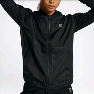 nike court bomber jacket